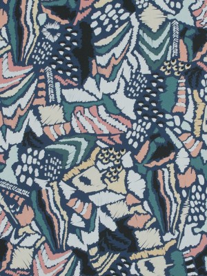 Mood Exclusive Discovering Nemo Navy Cotton Poplin Mood Exclusive Discovering Nemo Navy Cotton Poplin