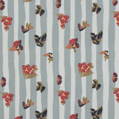 Cotton Poplin – Flowers over Gray Stripes – Flores de Vitalidad Print – Mood Exclusive Avenable Collection Cotton Poplin – Flowers over Gray Stripes – Flores de Vitalidad Print – Mood Exclusive Avenable Collection