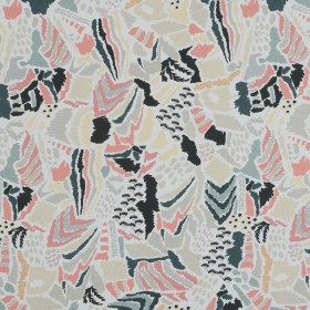 Cotton Poplin – Navy, Pink and Gray Abstract – Discovering Nemo Print – Mood Exclusive Avenable Collection Cotton Poplin – Navy, Pink and Gray Abstract – Discovering Nemo Print – Mood Exclusive Avenable Collection