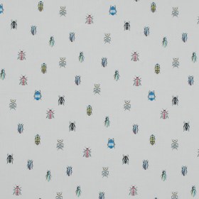 Cotton Poplin – Rainbow Insects on White – The Jitterbugs Print – Mood Exclusive Avenable Collection Cotton Poplin – Rainbow Insects on White – The Jitterbugs Print – Mood Exclusive Avenable Collection