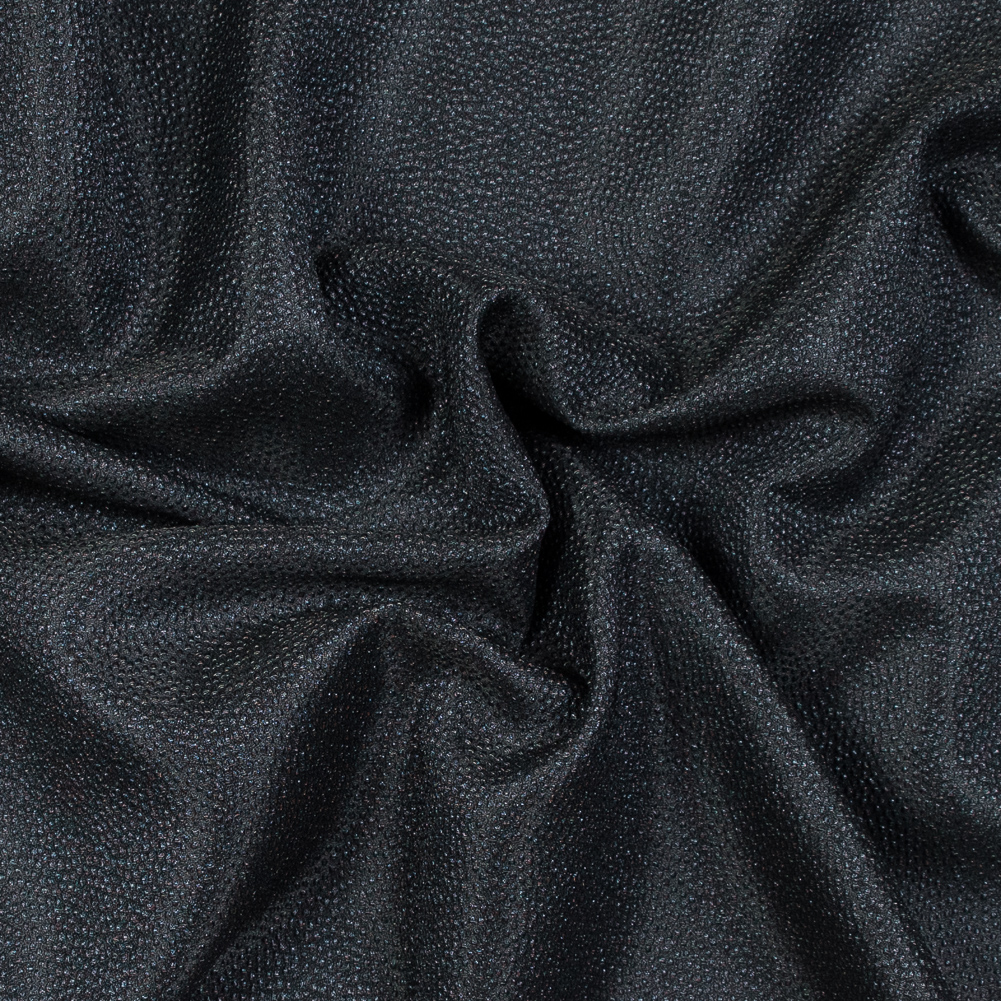 Metallic Navy and Black Cheetah Spotted Luxury Brocade Metallic Navy and Black Cheetah Spotted Luxury Brocade