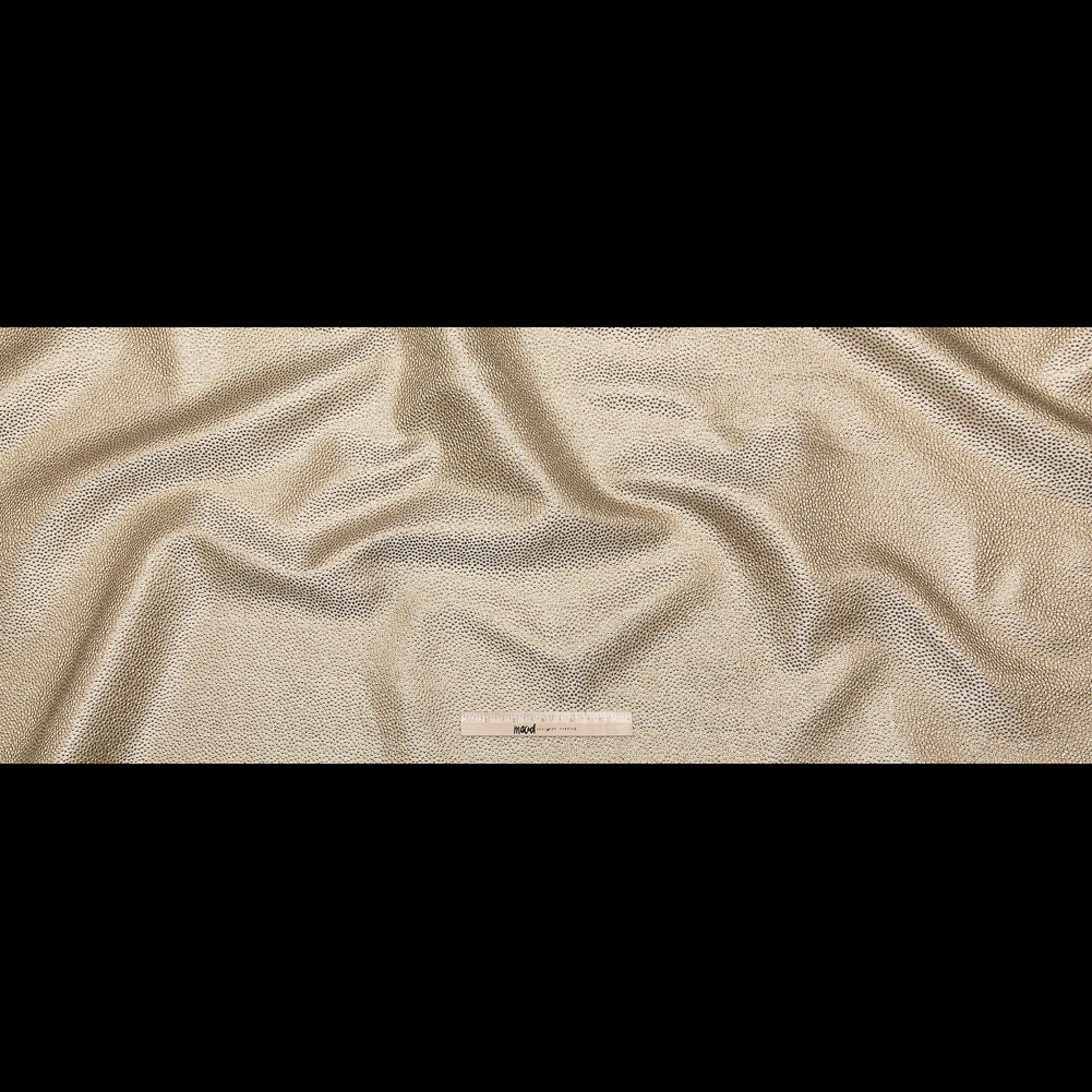 Metallic Gold Cheetah Spotted Luxury Brocade Metallic Gold Cheetah Spotted Luxury Brocade