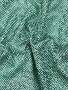 Marylin Metallic Green Diamond Quilted Brocade Marylin Metallic Green Diamond Quilted Brocade