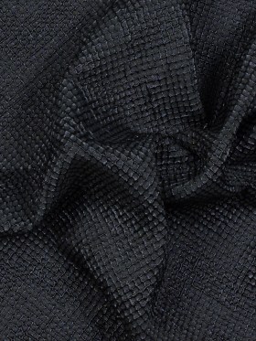 Marylin Metallic Black and Navy Diamond Quilted Brocade Marylin Metallic Black and Navy Diamond Quilted Brocade