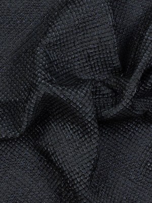 Marylin Metallic Black and Navy Diamond Quilted Brocade Marylin Metallic Black and Navy Diamond Quilted Brocade