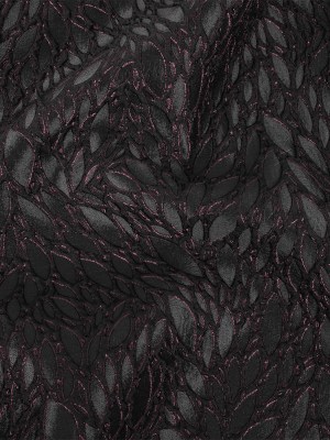 Black and Glistening Grape Luxury Abstract Metallic Brocade Black and Glistening Grape Luxury Abstract Metallic Brocade