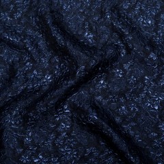 Navy and Royal Blue Luxury Floral Metallic Brocade Navy and Royal Blue Luxury Floral Metallic Brocade