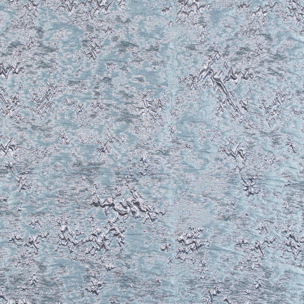 Aqua and Rose Gold Luxury Abstract Metallic Brocade Aqua and Rose Gold Luxury Abstract Metallic Brocade
