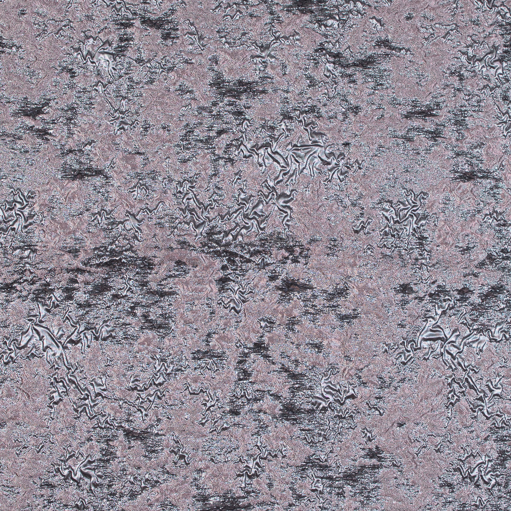 Pink and Gunmetal Luxury Abstract Metallic Brocade Pink and Gunmetal Luxury Abstract Metallic Brocade