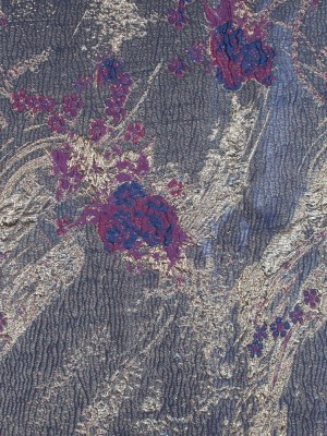Blue, Magenta and Gold Luxury Abstract Metallic Brocade Blue, Magenta and Gold Luxury Abstract Metallic Brocade