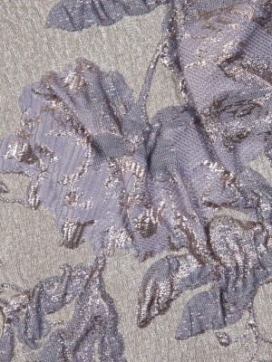 Pale Gold and Lavender Luxury Floral Metallic Brocade Pale Gold and Lavender Luxury Floral Metallic Brocade