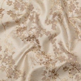 Metallic Gold Luxury Floral Brocade Metallic Gold Luxury Floral Brocade