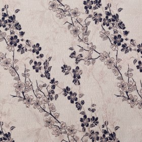 Rose Gold and Navy Luxury Floral Metallic Brocade Rose Gold and Navy Luxury Floral Metallic Brocade