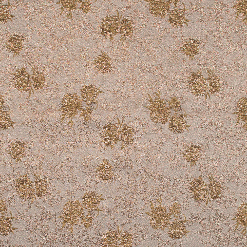 Gamboge and Gold Luxury Floral Metallic Brocade Gamboge and Gold Luxury Floral Metallic Brocade