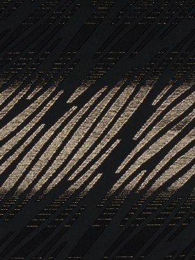 Black and Metallic Gold Luxury Tiger Striped Burnout Brocade Black and Metallic Gold Luxury Tiger Striped Burnout Brocade
