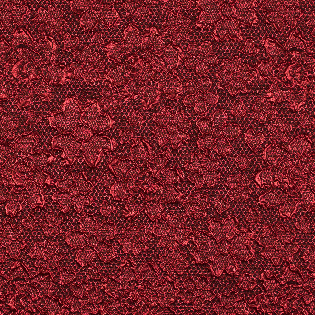 Red Luxury Floral Metallic Brocade Red Luxury Floral Metallic Brocade