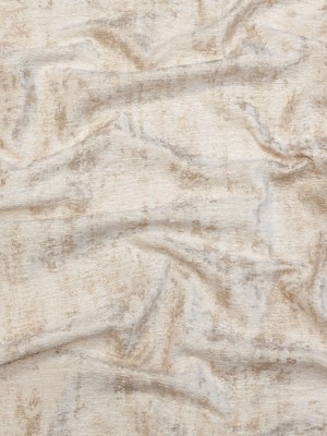 White Polyester Chenille with Metallic Champagne Foil White Polyester Chenille with Metallic Champagne Foil