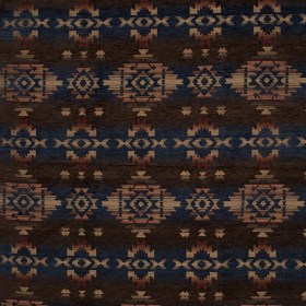 Midnight Geometric Stripes Polyester Chenille Midnight Geometric Stripes Polyester Chenille