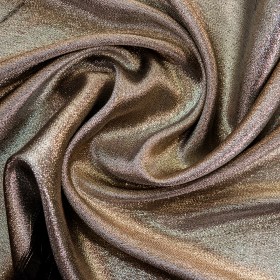 Polyester Lame – Metallic Pale Gold on Black – Ellery Collection Polyester Lame – Metallic Pale Gold on Black – Ellery Collection