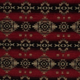 Fire Geometric Stripes Polyester Chenille Fire Geometric Stripes Polyester Chenille
