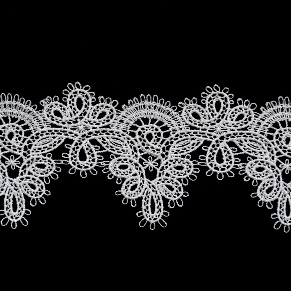 Fancy Ivory Venise Lace Trim - 2"
