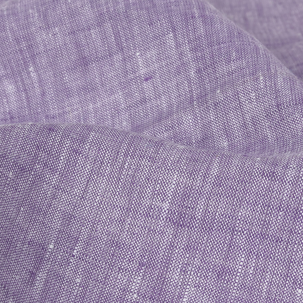 Lightweight Linen Chambray - Heathered Purple Haze - Minerva Collection