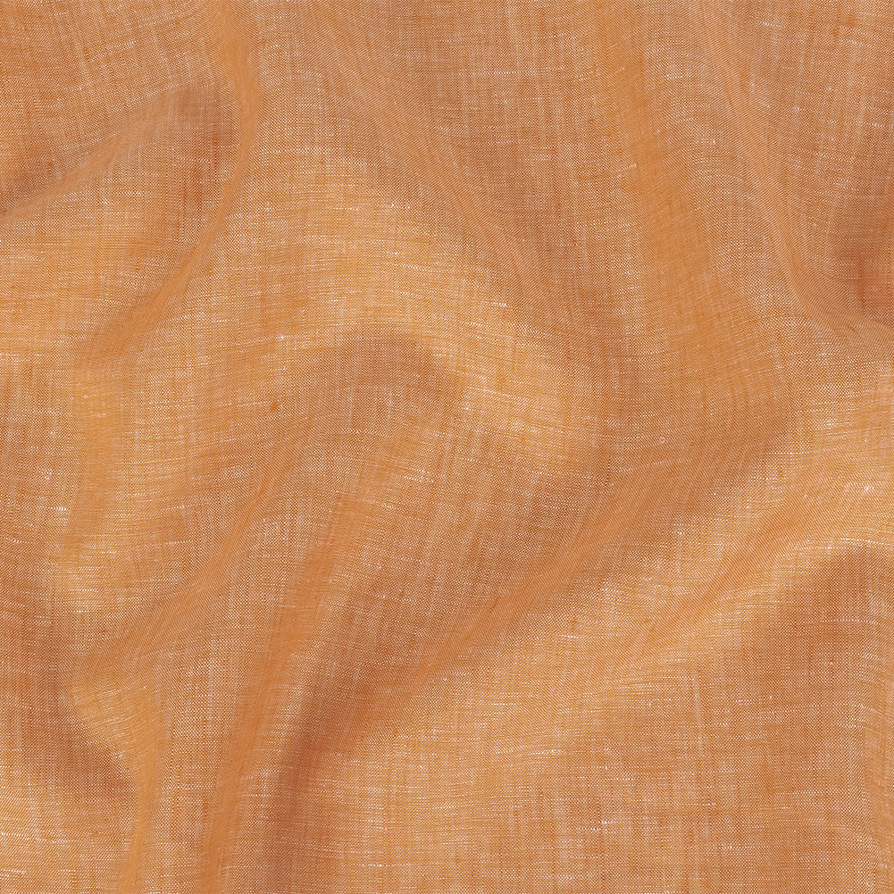 Lightweight Linen Chambray – Heathered Muskmelon – Minerva Collection Lightweight Linen Chambray – Heathered Muskmelon – Minerva Collection