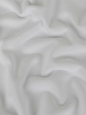 Cotton French Terry Knit – White – Elida Collection Cotton French Terry Knit – White – Elida Collection