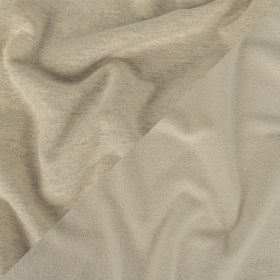 Cotton Fleece Backed Jersey – Heathered Moonbeam, Quarry and Tofu – Leida Collection Cotton Fleece Backed Jersey – Heathered Moonbeam, Quarry and Tofu – Leida Collection