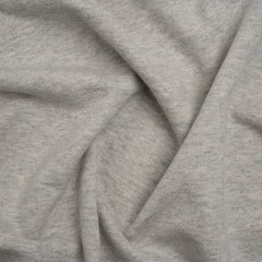 Cotton French Terry Knit – Heathered Moonbeam, Quarry, and Turtledove – Elida Collection Cotton French Terry Knit – Heathered Moonbeam, Quarry, and Turtledove – Elida Collection