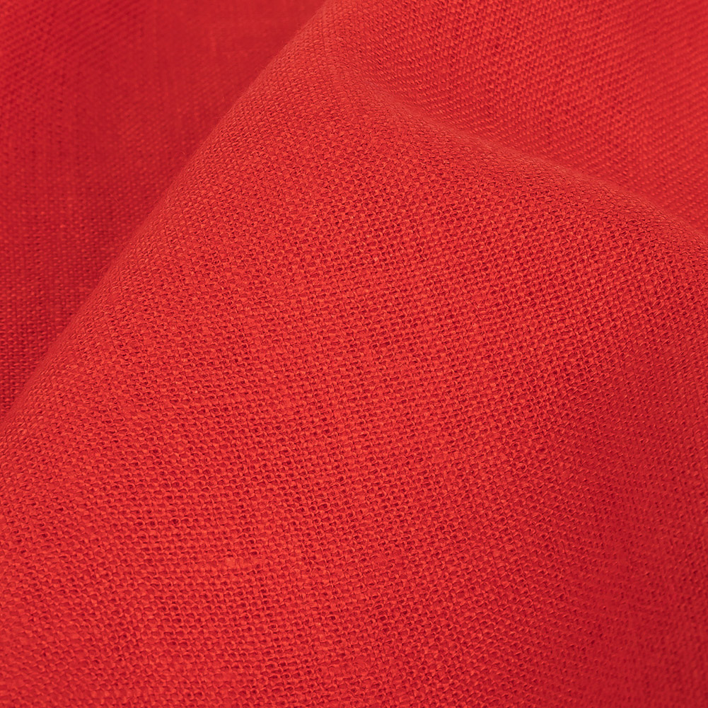 Medium Weight Linen Woven – Red – Grasmere Collection Medium Weight Linen Woven – Red – Grasmere Collection