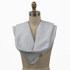 Cotton Tubular 1×1 Rib Knit – Heathered Pale Gray – Delia Collection Cotton Tubular 1×1 Rib Knit – Heathered Pale Gray – Delia Collection