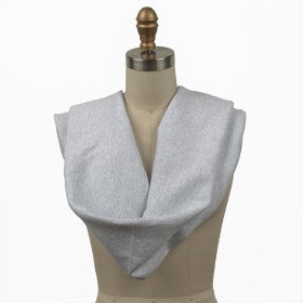 Cotton Tubular 1×1 Rib Knit – Heathered Pale Gray – Delia Collection Cotton Tubular 1×1 Rib Knit – Heathered Pale Gray – Delia Collection