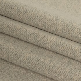 Cotton Tubular 1×1 Rib Knit – Heathered Moonbeam and Quarry – Delia Collection Cotton Tubular 1×1 Rib Knit – Heathered Moonbeam and Quarry – Delia Collection