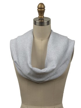 Cotton Tubular 2×2 Rib Knit – Heathered Pale Gray – Adile Collection Cotton Tubular 2×2 Rib Knit – Heathered Pale Gray – Adile Collection