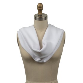 Cotton Tubular 2×2 Rib Knit – White – Adile Collection Cotton Tubular 2×2 Rib Knit – White – Adile Collection