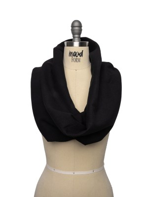 Cotton Tubular 2×2 Rib Knit – Black – Adile Collection Cotton Tubular 2×2 Rib Knit – Black – Adile Collection