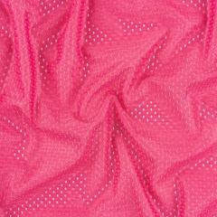 Polyester Athletic Mesh – Ibis Rose – Heracles Collection Polyester Athletic Mesh – Ibis Rose – Heracles Collection