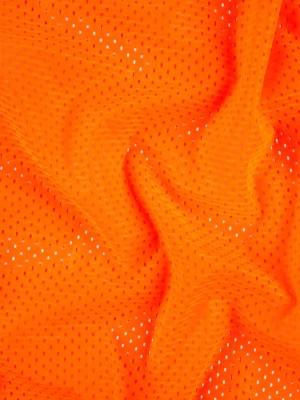 Polyester Athletic Mesh – Shocking Orange – Heracles Collection Polyester Athletic Mesh – Shocking Orange – Heracles Collection