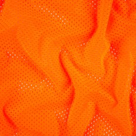 Polyester Athletic Mesh – Shocking Orange – Heracles Collection Polyester Athletic Mesh – Shocking Orange – Heracles Collection