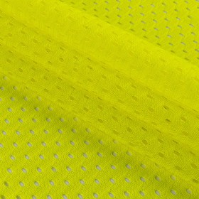 Polyester Athletic Mesh – Safety Yellow – Heracles Collection Polyester Athletic Mesh – Safety Yellow – Heracles Collection