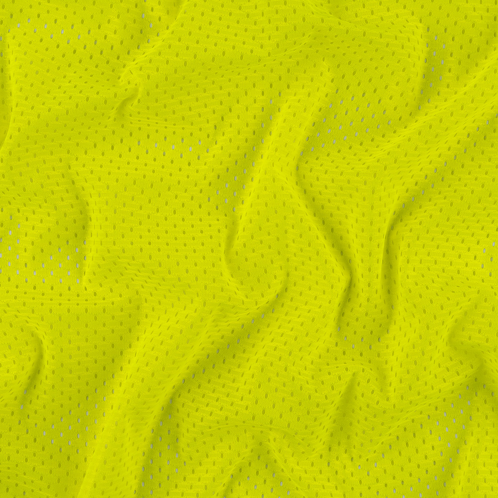 Polyester Athletic Mesh - Safety Yellow - Heracles Collection