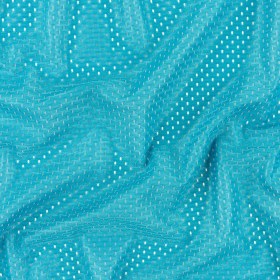 Polyester Athletic Mesh – Turquoise – Heracles Collection Polyester Athletic Mesh – Turquoise – Heracles Collection