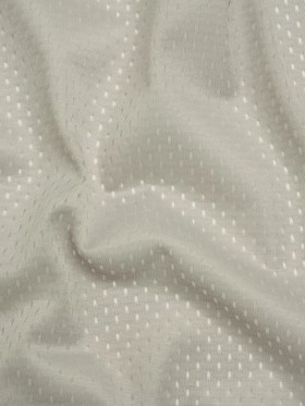 Polyester Athletic Mesh – Silver – Heracles Collection Polyester Athletic Mesh – Silver – Heracles Collection