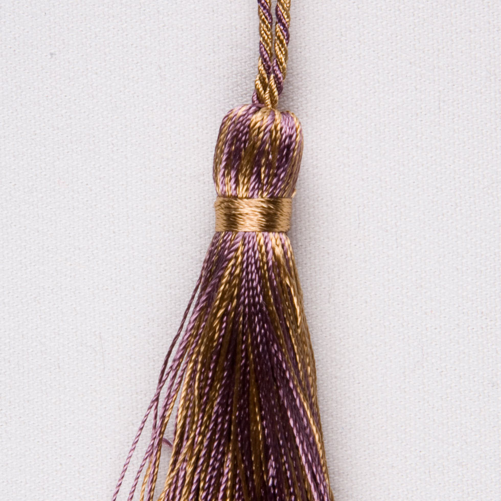3.5" Brown Plum Basic Tassel