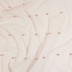 Beaded Tulle – Mellow Rose – Sylvie Collection Beaded Tulle – Mellow Rose – Sylvie Collection