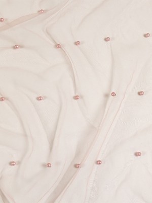 Beaded Tulle – Mellow Rose – Sylvie Collection Beaded Tulle – Mellow Rose – Sylvie Collection