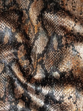 Goldeneye Snakeskin Diamond Textured Polyester Velvet Goldeneye Snakeskin Diamond Textured Polyester Velvet