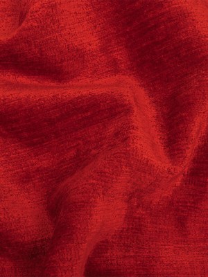 Red Acrylic and Polyester Upholstery Chenille Red Acrylic and Polyester Upholstery Chenille