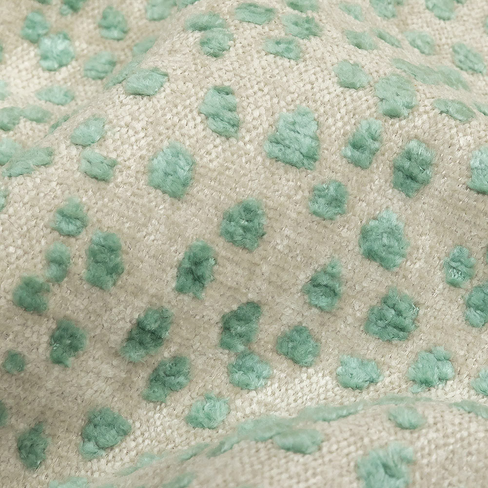 Splash Raised Spots Acrylic Chenille Woven Splash Raised Spots Acrylic Chenille Woven